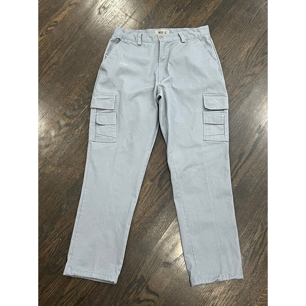 BTL Beyond The Limit Pants Men’s‎ 34x32 Blue Cargo Hiking Workwear (32x30)